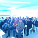 Visita oficial a las remozadas instalaciones del centro Arnela de Cáritas