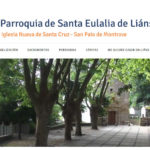 100.000 visitas en la página web de la parroquia de Santa Eulalia de Liáns