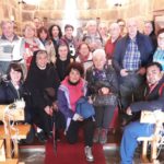 Fieles de Arzúa y Arca hacen el Camino de Santiago