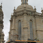 La restauración del cimborrio de la Catedral ha permitido recuperar los ventanales originales