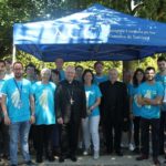 Inauguración del punto de acogida al peregrino en el Monte do Gozo
