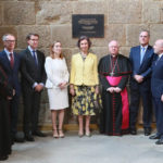 Monseñor Barrio asistió a la inauguración del proyecto de conservación y restauración del Pórtico de la Gloria de la Catedral de Santiago
