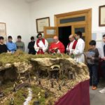 Bendición del Belén en el Seminario Menor