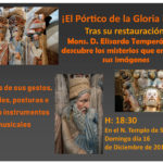El canónigo Elisardo Temperán explicará el Pórtico de la Gloria en Sanxenxo