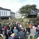 Celebración del Domingo de Ramos en Carballo