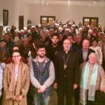 Visita del obispo auxiliar a los centros de la EDAP de A Coruña