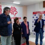 Una representación alemana, interesada por el trabajo que desarrolla Cáritas Diocesana