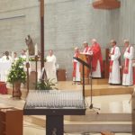 El arzobispo presidió en Santiago el acto de veneración de las reliquias de Santa Bernadette