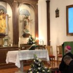 Don Julián visita la Capilla de la Virgen de la Merced en San Isidoro de Posmarcos