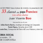 Monseñor Barrio asistirá el próximo día 6 de noviembre a la presentación del libro de Juan Vicente Boo “33 claves del Papa Francisco”