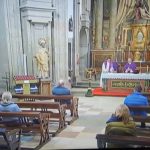 El arzobispo presidió la misa de Televisión de Galicia de este III Domingo de Cuaresma