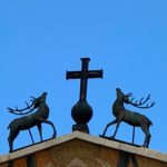 Cúspide de la Basílica de la Agonía o el agua viva