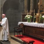 Don Julián presidió la Vigilia Pascual en San Fructuoso