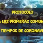 Catequesis en casa, comunión con los de casa: protocolo para las Primeras Comuniones en tiempos de Coronavirus