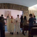 El arzobispo invitó a los asistentes al acto de desagravio por la profanación de la capilla universitaria a practicar la misericordia y el perdón