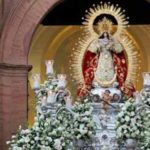 Con la predicación de monseñor Barrio de la novena de la Virgen de Montemayor en Moguer, Huelva, culmina un mes de agosto de intensa agenda