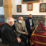 Don Julián, en Moguer, en la Novena de la Virgen