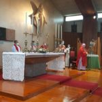 Monseñor Barrio preside la Eucaristía de inicio de curso en los centros académicos de la Diócesis compostelana