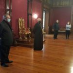 El arzobispo se reunió hoy en un encuentro navideño con los trabajadores de la Curia y les invitó a afrontar el reto del Año Santo 2021