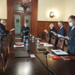 Reunión de los obispos de la Provincia Eclesiástica de Santiago, en la que participó por primera vez el nuevo auxiliar compostelano