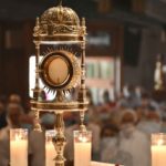 Celebración del Corpus Christi en las parroquias de Pontevedra