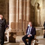 Presentación de las obras de restauración de la escalinata y reja de la fachada del Obradoiro y cripta del Pórtico de la Gloria