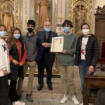 El colegio Santa María del Mar peregrina a la tumba del Apóstol