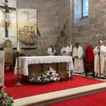D. Julián presidió hoy en O Grove la fiesta de la Virgen del Carmen