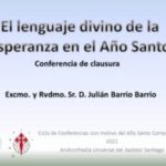Monseñor Barrio en la clausura del ciclo de conferencias de la Archicofradía: “El Año Santo redescubre el lenguaje de lo divino y aviva la esperanza”