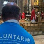 68 voluntarios de 8 países vinieron a Santiago para acoger a los peregrinos en 2021