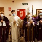 Mons Barrio preside el rito de admisión de un candidato al sacerdocio