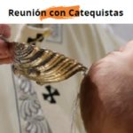 Reunión con catequistas, mes de febrero. Material