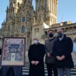 Mons. Barrio participó en la presentación del cartel de la Semana Santa de Santiago 2022