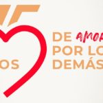 «75 años de amor por los demás»