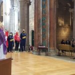 ? Mons. Julián Barrio, arzobispo de Santiago. Respuesta a la invocación al apóstol llevada a cabo por el Abad de Montecasino
