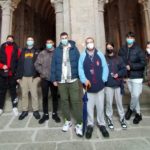 Alumnado del Seminario Menor tras las huellas del Maestro Mateo