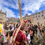 Mons. Julián Barrio preside la celebración del Domingo de Ramos