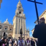 Via Crucis, presidido por el arzobispo de Santiago de Compostela