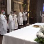 Mons. Julián Barrio en la solemne ceremonia de votos perpetuos de Silvia Rozas, directora de Ecclesia