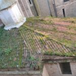 Obras de restauración en la cubierta y linterna de la capilla del Cristo de Burgos