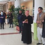 Visita navideña de mons. Julián al Centro Penitenciario de Teixeiro
