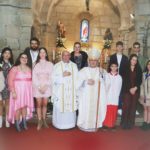 Confirmaciones en la iglesia parroquial de San Juan Bautista de Bayón