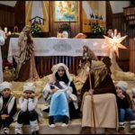 Escenificación del Nacimiento del Niño Jesús en la Parroquia de Carballo