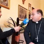 Mons. Francisco Prieto, arzobispo electo de Santiago, en la COPE