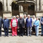 Encuentro de monseñor Barrio con los integrantes de la permanente de Cáritas Diocesana