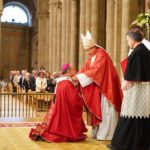 El nuncio de Su Santidad en España, monseñor Bernardito Auza, impuso a mons. Francisco Prieto el palio arzobispal