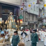 Mons. Prieto preside la fiesta de la Virgen Peregrina de Pontevedra