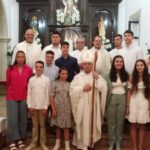 Confirmaciones en las Parroquias del Carmen, A Coruña, y Santa Mariña de Beiro, Carral