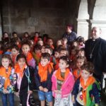 D. Francisco recibe al alumnado del CEIP Emilia Pardo Bazán de A Coruña