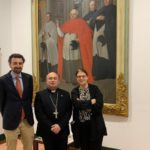 El Arzobispo recibe a la Dirección del Instituto de Estudios Gallegos Padre Sarmiento